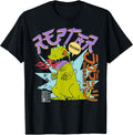 Fire Breathing Reptar Rawr Retro Graphic - Adult & Kids T-Shirts, Sweatshirts & Hoodies apparel design preview 1