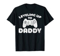 Promoted To Dad Gamer Leveling Up T-Shirt - Aesthetic Graphic for Adults - T-Shirt, Sweatshirt, Hoodie