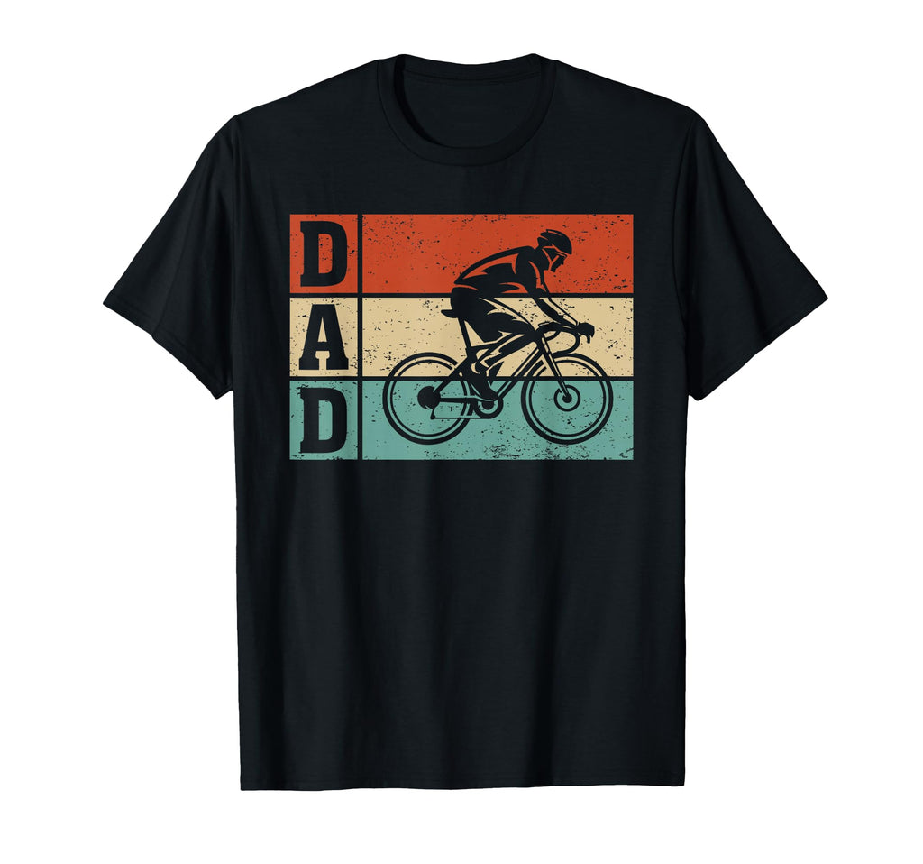 Cycling Lover Dad Cycling Fathers Day T-Shirt - Casual Everyday Wear Unisex - T-Shirt, Sweatshirt, Hoodie