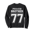 Number 77 Custom Proud Soccer Sweatshirt - Fun Novelty Design Men Women - T-Shirt, Sweatshirt, Hoodie