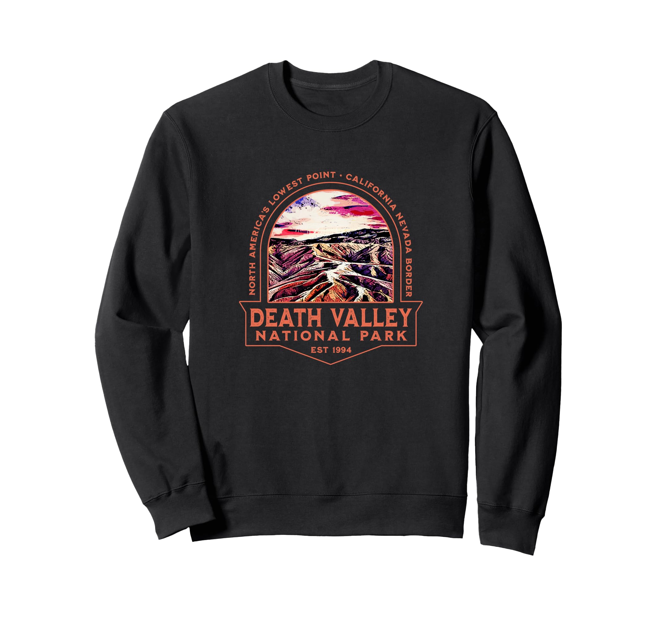 Death Valley National Park Hiking Sweatshirt - Unique Graphic Men Women - T-Shirt, Sweatshirt, Hoodie