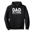 Twin Dad Funny Dad Twins Hoodie - Casual Everyday Wear Men Women - T-Shirt, Sweatshirt, Hoodie