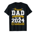 Proud Dad Class 2024 Graduate Senior T-Shirt - Novelty Apparel Unisex - T-Shirt, Sweatshirt, Hoodie