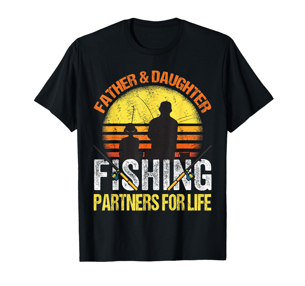 Fisherman Dad And Daughter T-Shirt - Casual Everyday Wear for Adults - T-Shirt, Sweatshirt, Hoodie