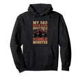 My Dad Is Wheelie Wheelie Monster Funny Hoodie - Trendy Graphic Unisex - T-Shirt, Sweatshirt, Hoodie