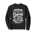 1976 T Shirts Funny 50Th Birthday Sweatshirt - Minimalist Print Men Women - T-Shirt, Sweatshirt, Hoodie