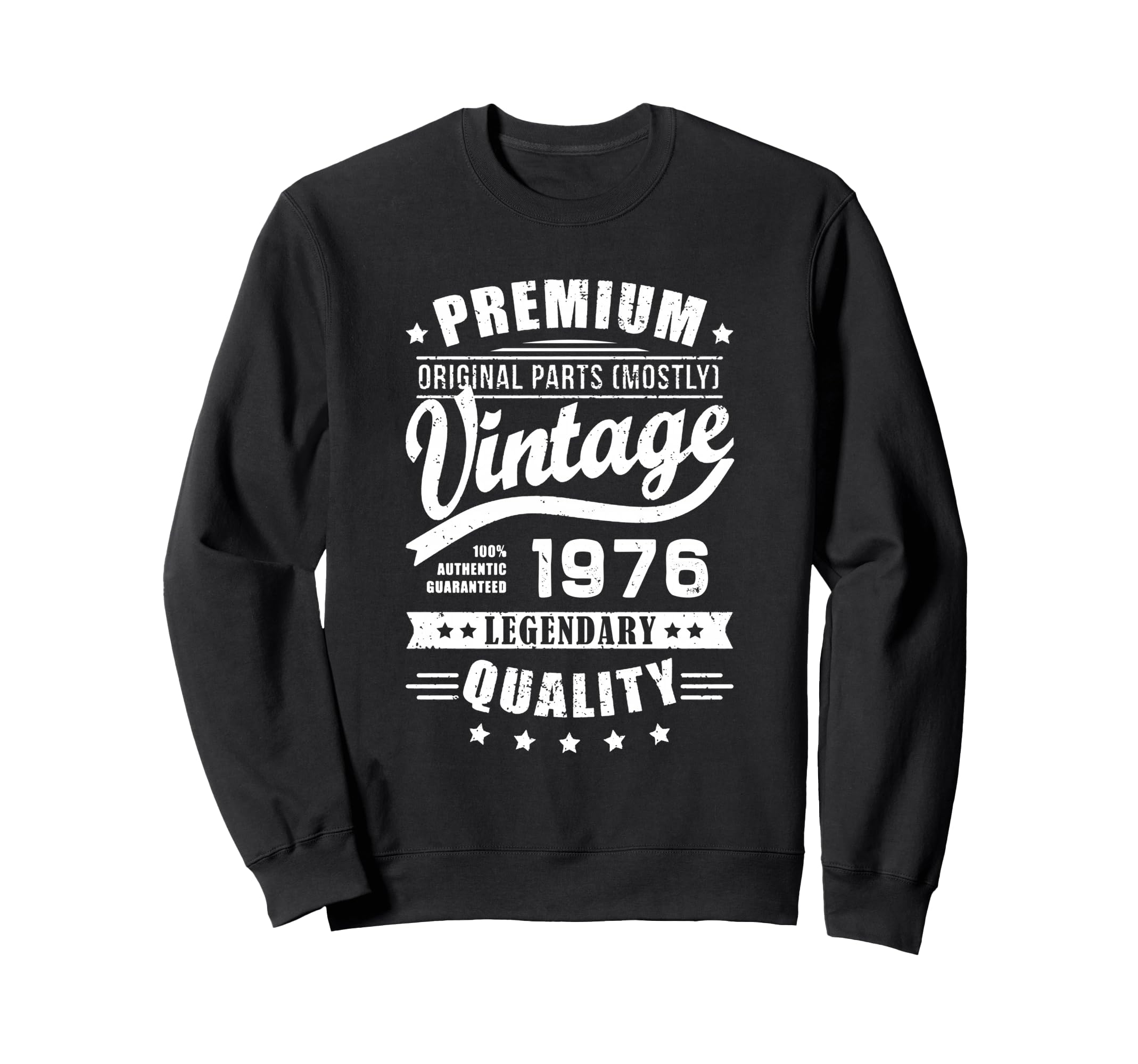 1976 T Shirts Funny 50Th Birthday Sweatshirt - Minimalist Print Men Women - T-Shirt, Sweatshirt, Hoodie