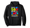 Proud Dad Class 2024 Preschool Graduate Pre Hoodie - Trendy Graphic Unisex - T-Shirt, Sweatshirt, Hoodie
