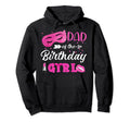 Dad Birthday Make Up Matching Family Hoodie - Aesthetic Graphic Unisex - T-Shirt, Sweatshirt, Hoodie
