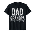 Dad Knows Lot But Grandpa Knows T-Shirt - Minimalist Print Unisex - T-Shirt, Sweatshirt, Hoodie