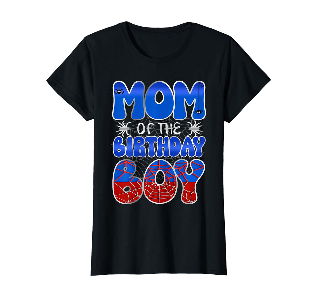 Mom Birthday Spider Web Mom And T-Shirt - Casual Everyday Wear for Adults - T-Shirt, Sweatshirt, Hoodie