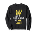 Kriss Dad Funny Text Sweatshirt - Graphic Print for Adults - T-Shirt, Sweatshirt, Hoodie