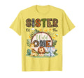 Sister Wild One 1St Birthday Safari T-Shirt - Graphic Print for Adults - T-Shirt, Sweatshirt, Hoodie