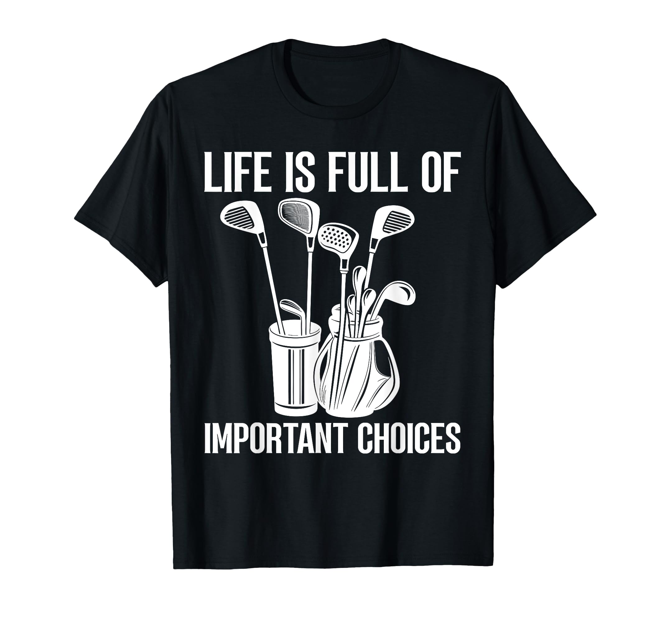 Golfer Nutrition Facts Funny Golf Dad T-Shirt - Graphic Print for Adults - T-Shirt, Sweatshirt, Hoodie