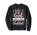 Just Who Loves Basketball Player Sweatshirt - Minimalist Print Men Women - T-Shirt, Sweatshirt, Hoodie