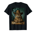 Funny Smoking Cat Cigarette Meme Cat Lover T-Shirt - Trendy Graphic Unisex - T-Shirt, Sweatshirt, Hoodie