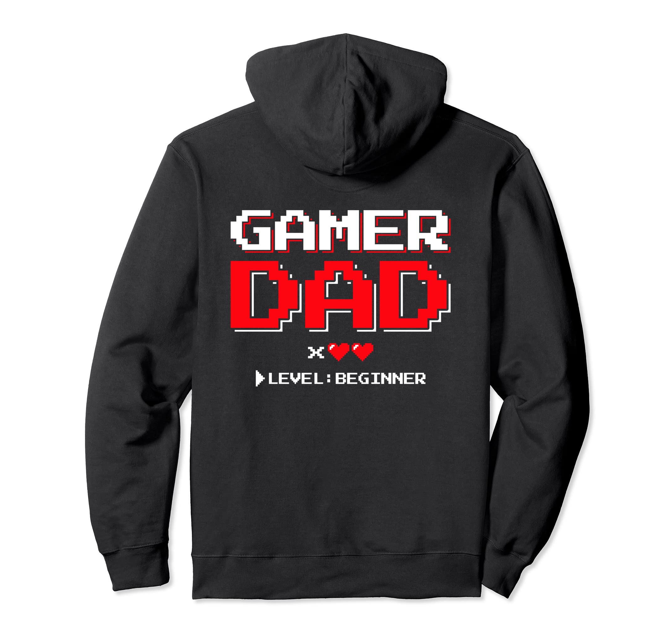 Gamer Couple New Dad Twins Gamer Dad Hoodie - Minimalist Print for Adults - T-Shirt, Sweatshirt, Hoodie