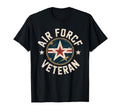 Air Force Veteran Us American Flag T-Shirt - Custom Art Print Men Women - T-Shirt, Sweatshirt, Hoodie