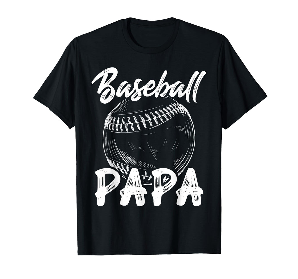 Baseball Papa Family Matching T-Shirt - Casual Everyday Wear Men Women - T-Shirt, Sweatshirt, Hoodie