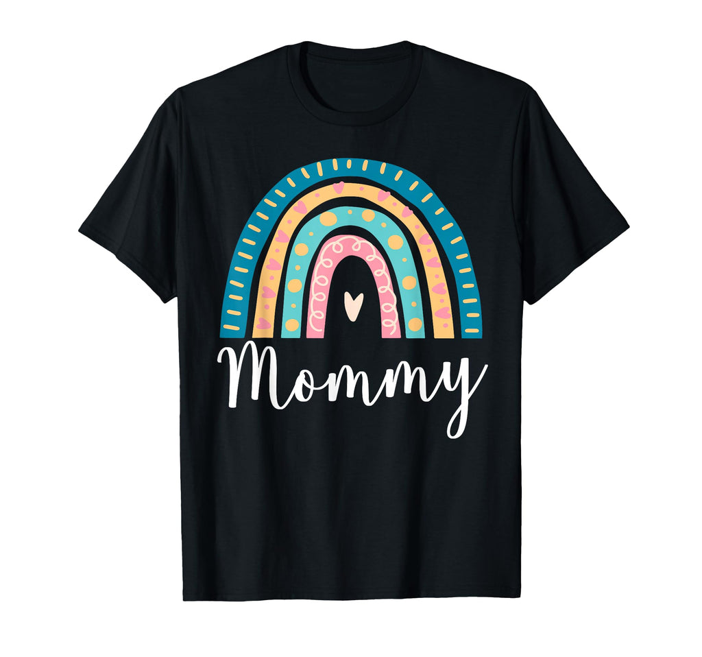 Mommy Rainbow Gifts Mom Family T-Shirt - Novelty Apparel Men Women - T-Shirt, Sweatshirt, Hoodie