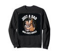 Just Dad Who Loves Horses Funny Sweatshirt - Trendy Graphic for Adults - T-Shirt, Sweatshirt, Hoodie