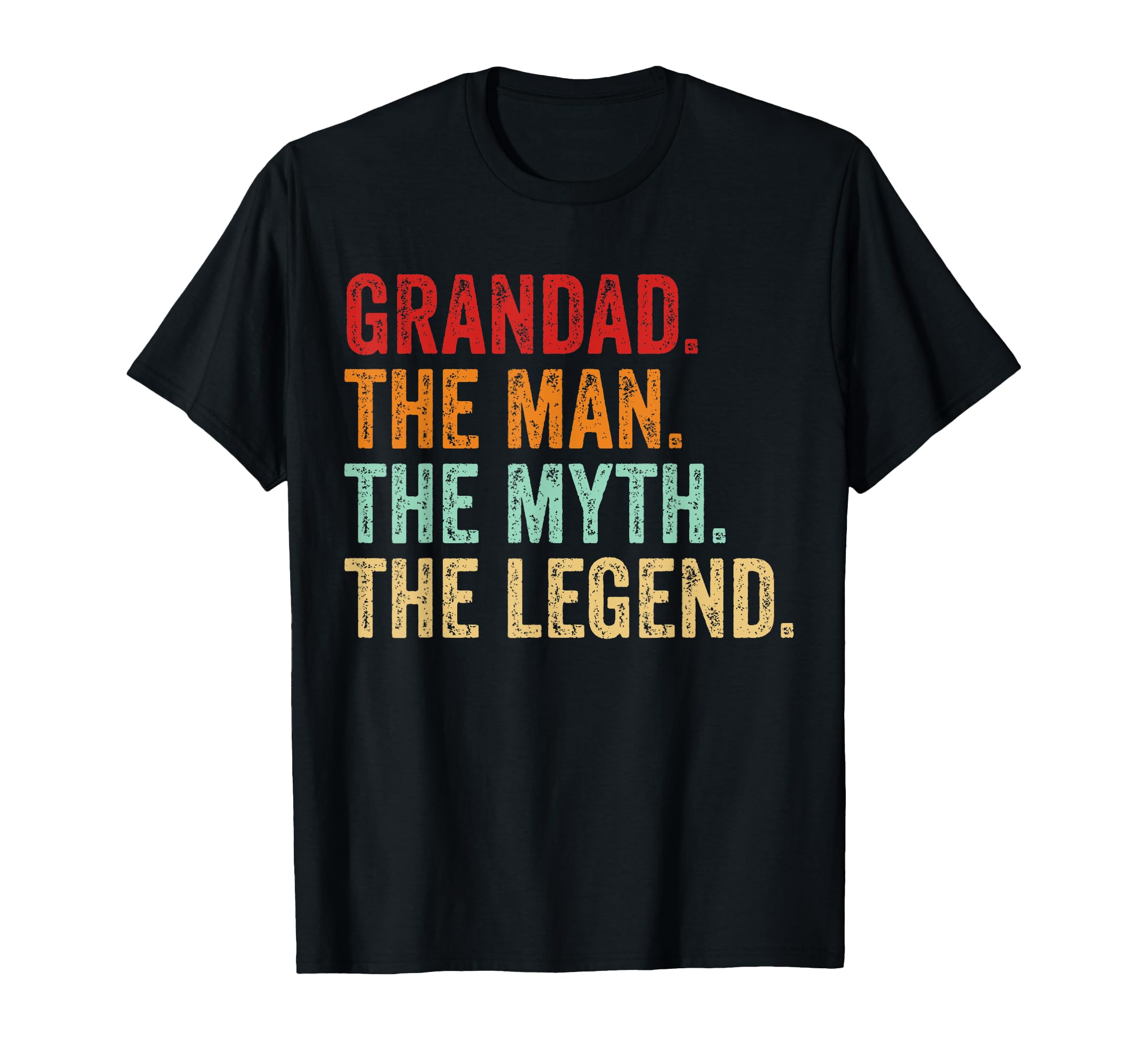 Grandad Myth Legend Dad Grandpa T-Shirt - Aesthetic Graphic Men Women - T-Shirt, Sweatshirt, Hoodie