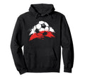 Polish Flag Poland Football Team Hoodie - Casual Everyday Wear Men Women - T-Shirt, Sweatshirt, Hoodie
