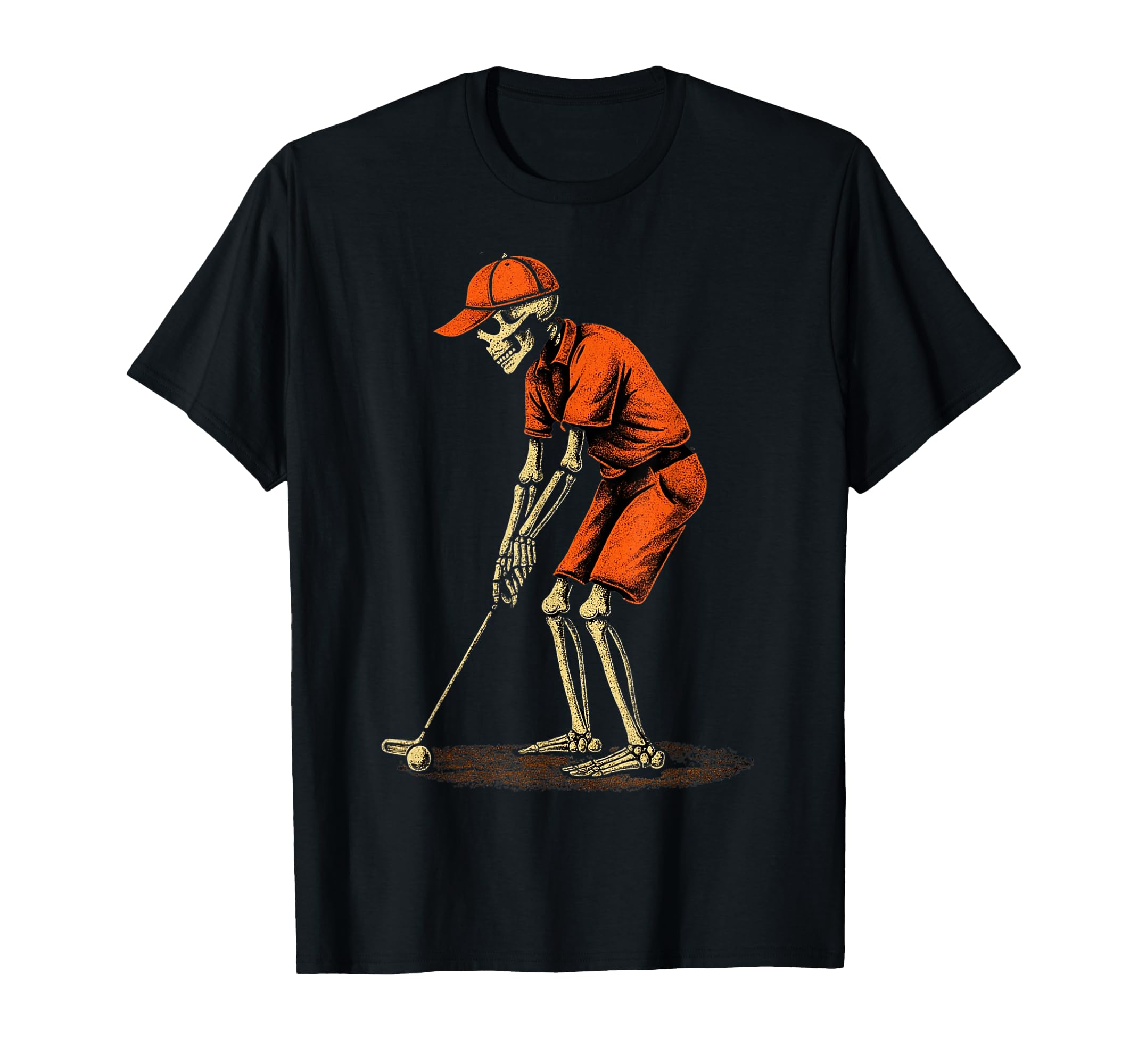 Funny Golf Skeleton Golfing Golf T-Shirt - Casual Everyday Wear for Adults - T-Shirt, Sweatshirt, Hoodie