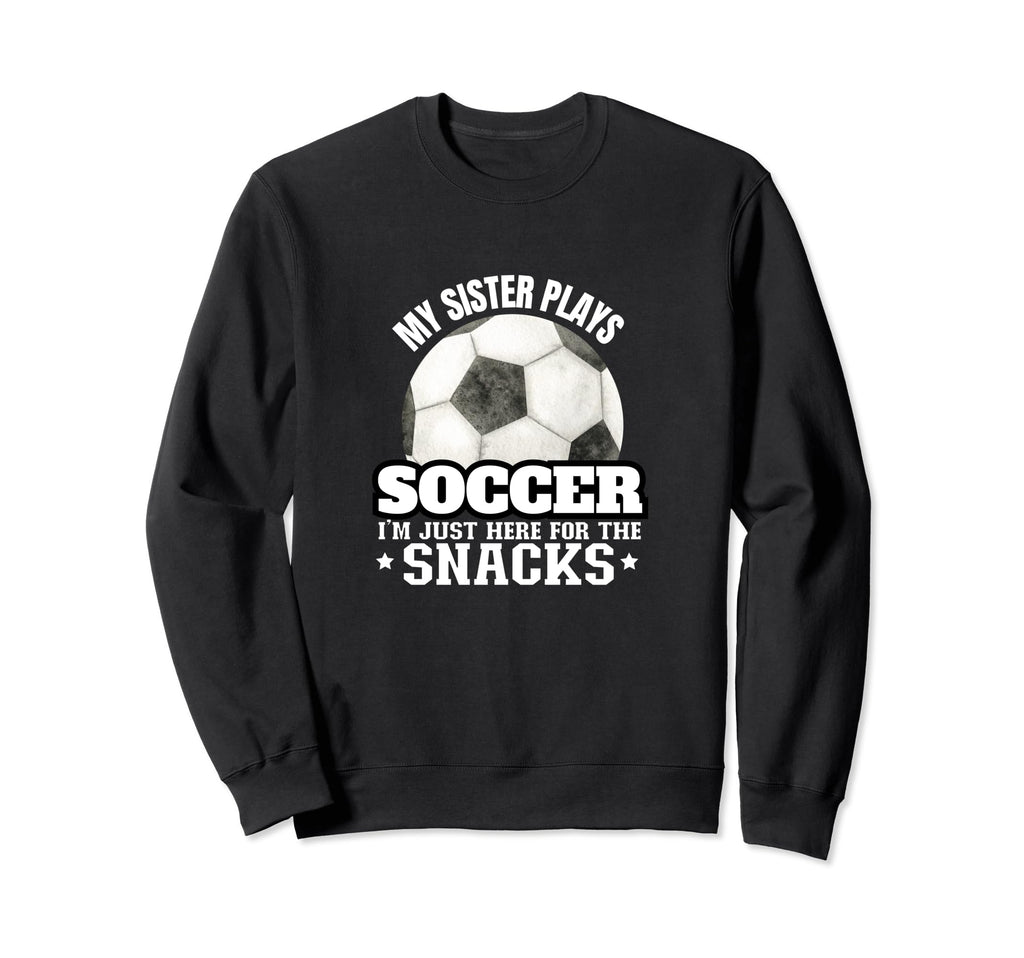 Soccer Siblings Soccer Player Sweatshirt - Minimalist Print Men Women - T-Shirt, Sweatshirt, Hoodie