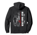 Best Dad Ever Usa Flag Fishing Father Hoodie - Streetwear Style Men Women - T-Shirt, Sweatshirt, Hoodie