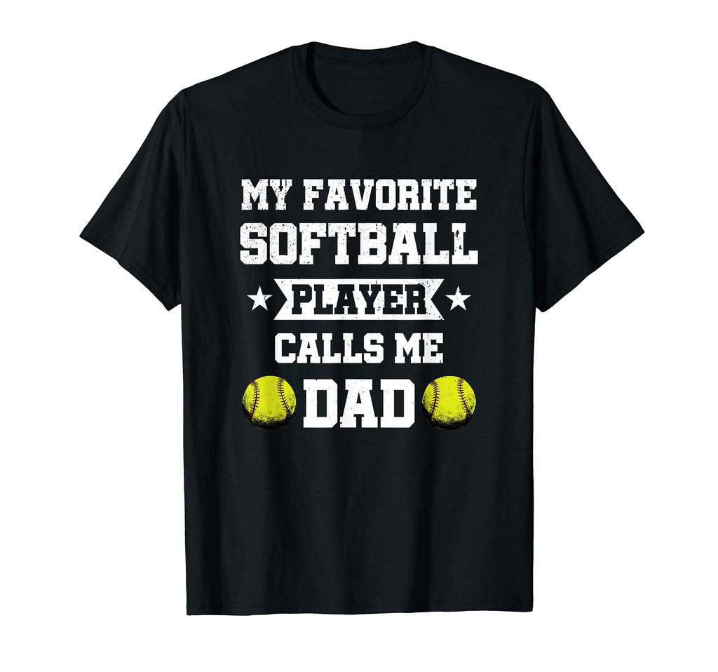 Mens My Favorite Softball Player T-Shirt - Casual Everyday Wear Men Women - T-Shirt, Sweatshirt, Hoodie