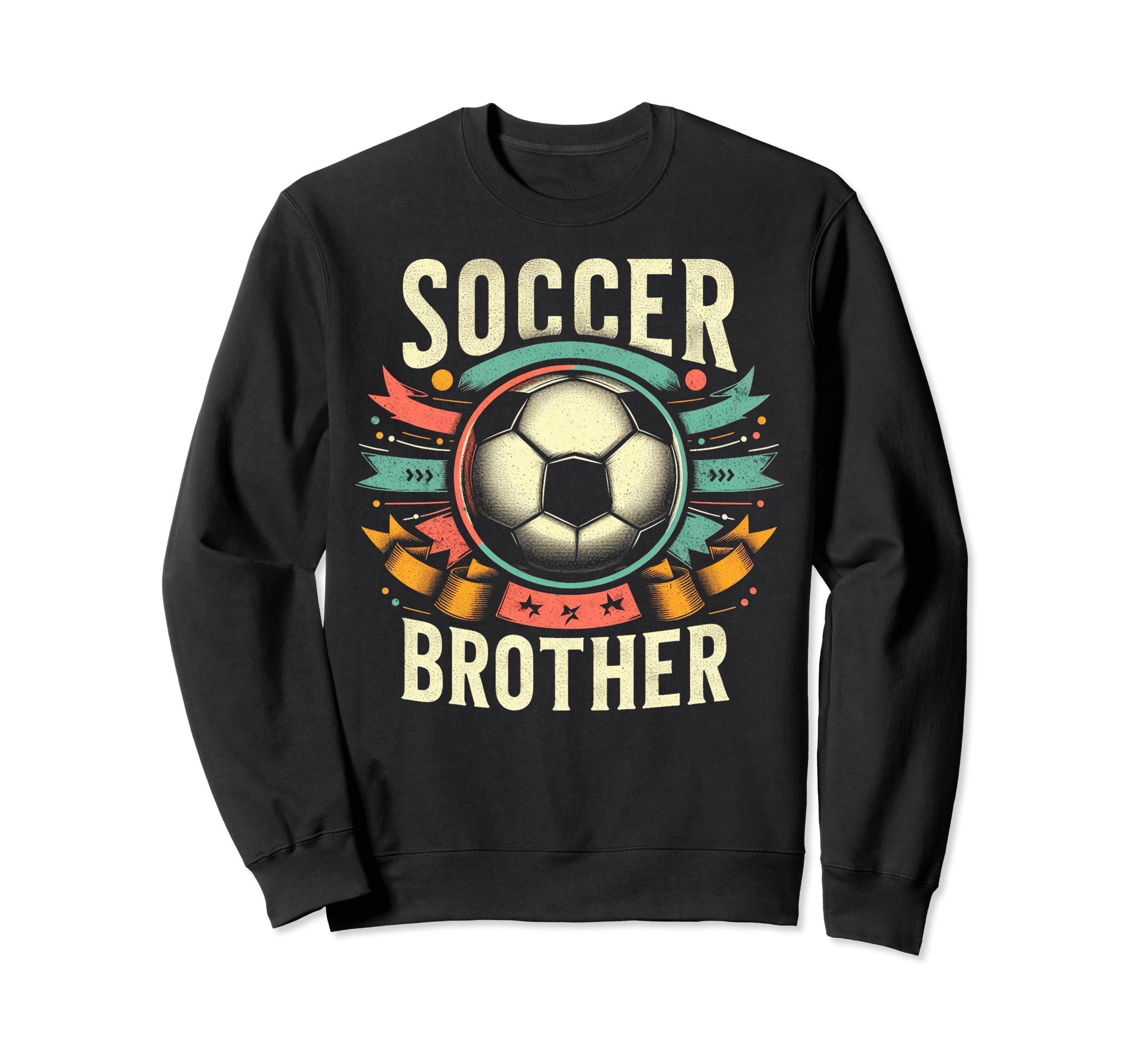 Soccer Brother Family Matching Team Sweatshirt - Custom Art Print Unisex - T-Shirt, Sweatshirt, Hoodie