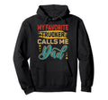 My Favorite Trucker Calls Me Dad Hoodie - Casual Everyday Wear Men Women - T-Shirt, Sweatshirt, Hoodie
