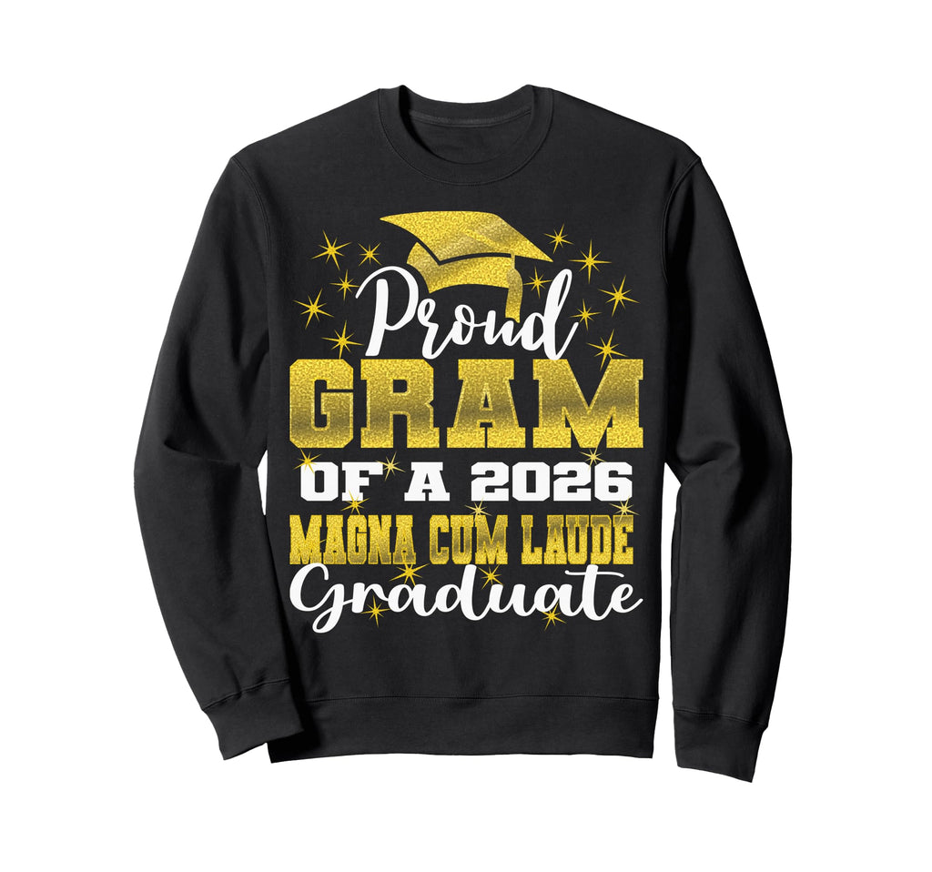 Proud Gram 2026 Magna Cum Laude Sweatshirt - Unique Graphic Unisex - T-Shirt, Sweatshirt, Hoodie
