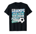 Gramps Birthday Soccer Family Matching T-Shirt - Custom Art Print Unisex - T-Shirt, Sweatshirt, Hoodie