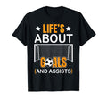 Soccer Funny Life Is About Goals T-Shirt - Casual Everyday Wear Men Women - T-Shirt, Sweatshirt, Hoodie