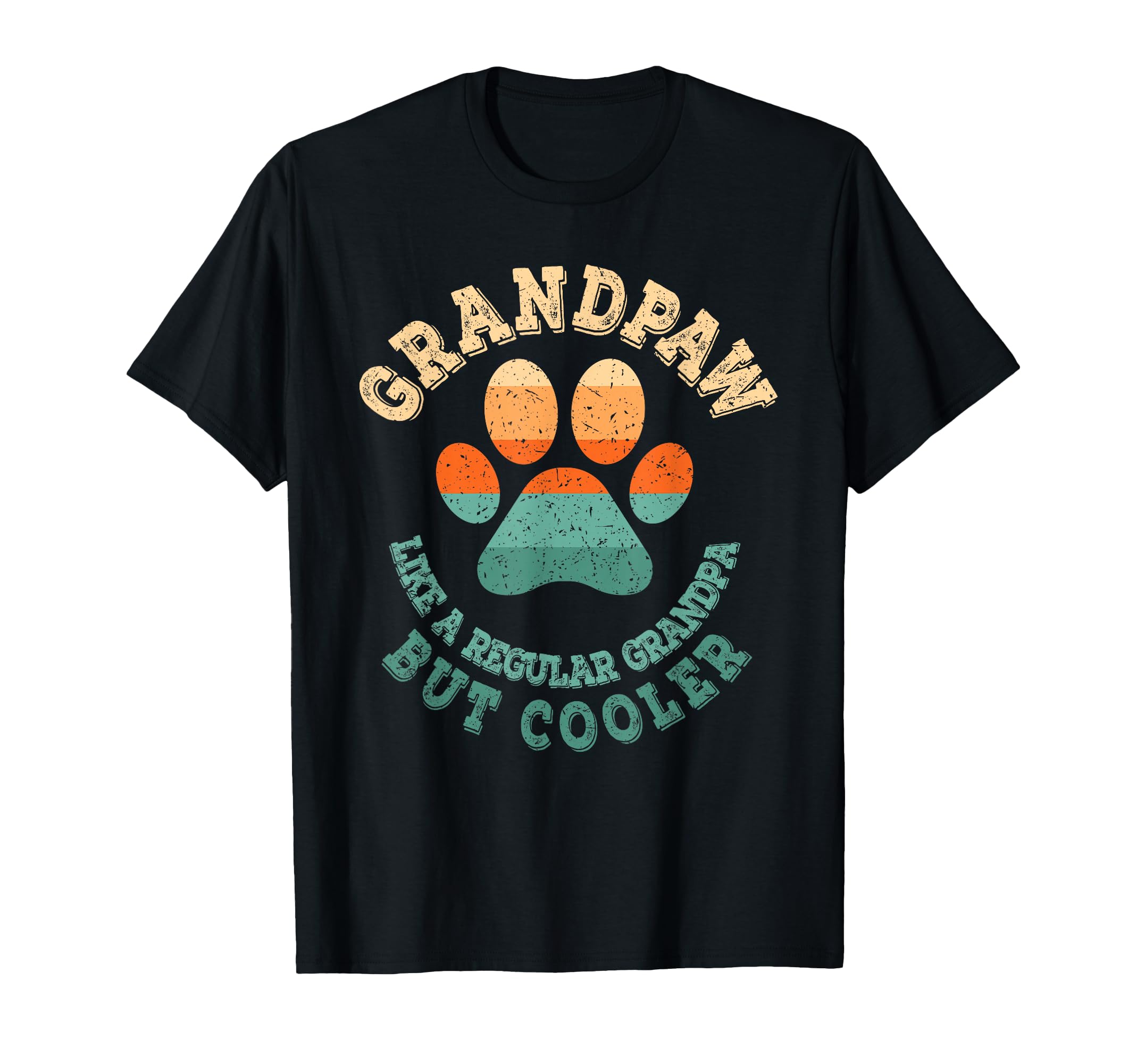 Grandpaw Dog Grandpa Grandfather T-Shirt - Novelty Apparel for Adults - T-Shirt, Sweatshirt, Hoodie