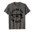 Cycling Dad Biking Road Bike Cycling T-Shirt - Minimalist Print Men Women - T-Shirt, Sweatshirt, Hoodie