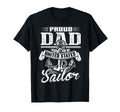 Proud Dad United States Sailor T-Shirt - Unique Graphic Men Women - T-Shirt, Sweatshirt, Hoodie