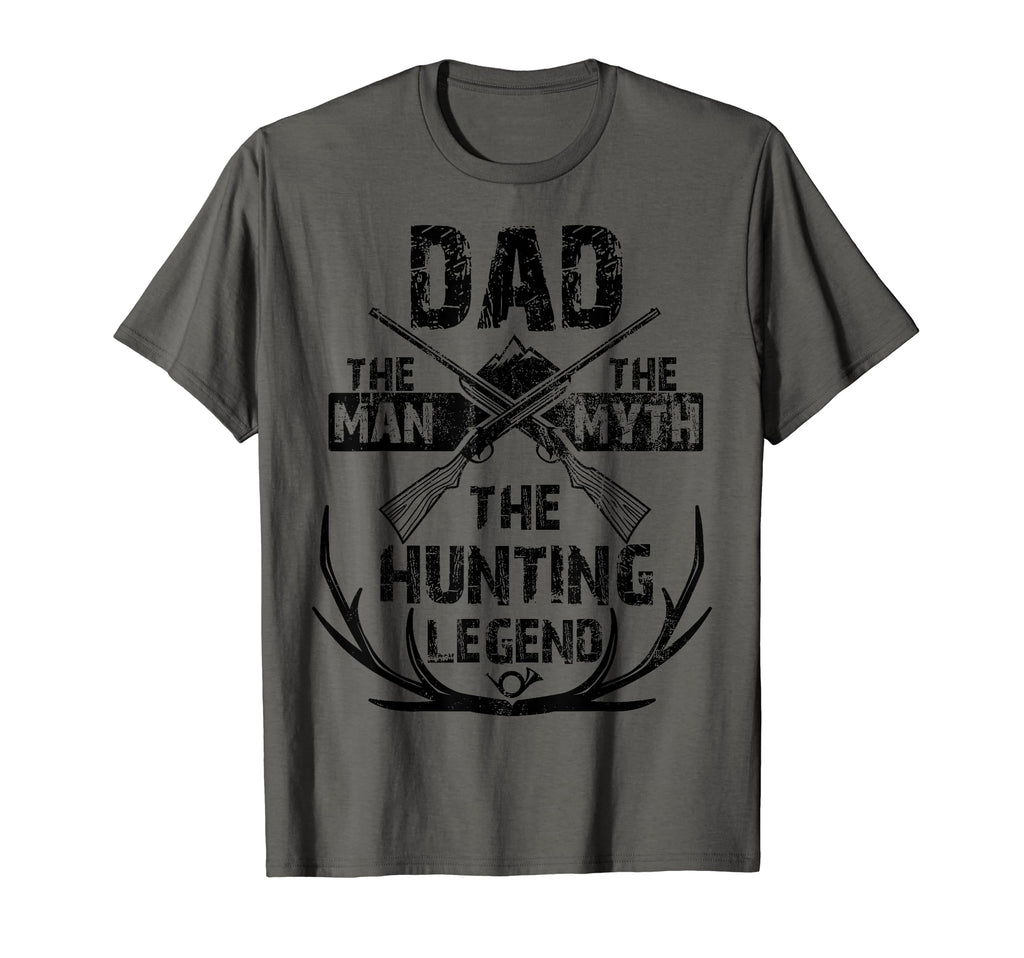 Dad Myth Hunting Legend Hunters T-Shirt - Unique Graphic Unisex - T-Shirt, Sweatshirt, Hoodie