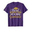 Bonus Dad Senior 2025 Proud Class 2025 T-Shirt - Custom Art Print Unisex - T-Shirt, Sweatshirt, Hoodie