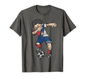 Serbia Dabbing Soccer Football Fan T-Shirt - Graphic Print Men Women - T-Shirt, Sweatshirt, Hoodie