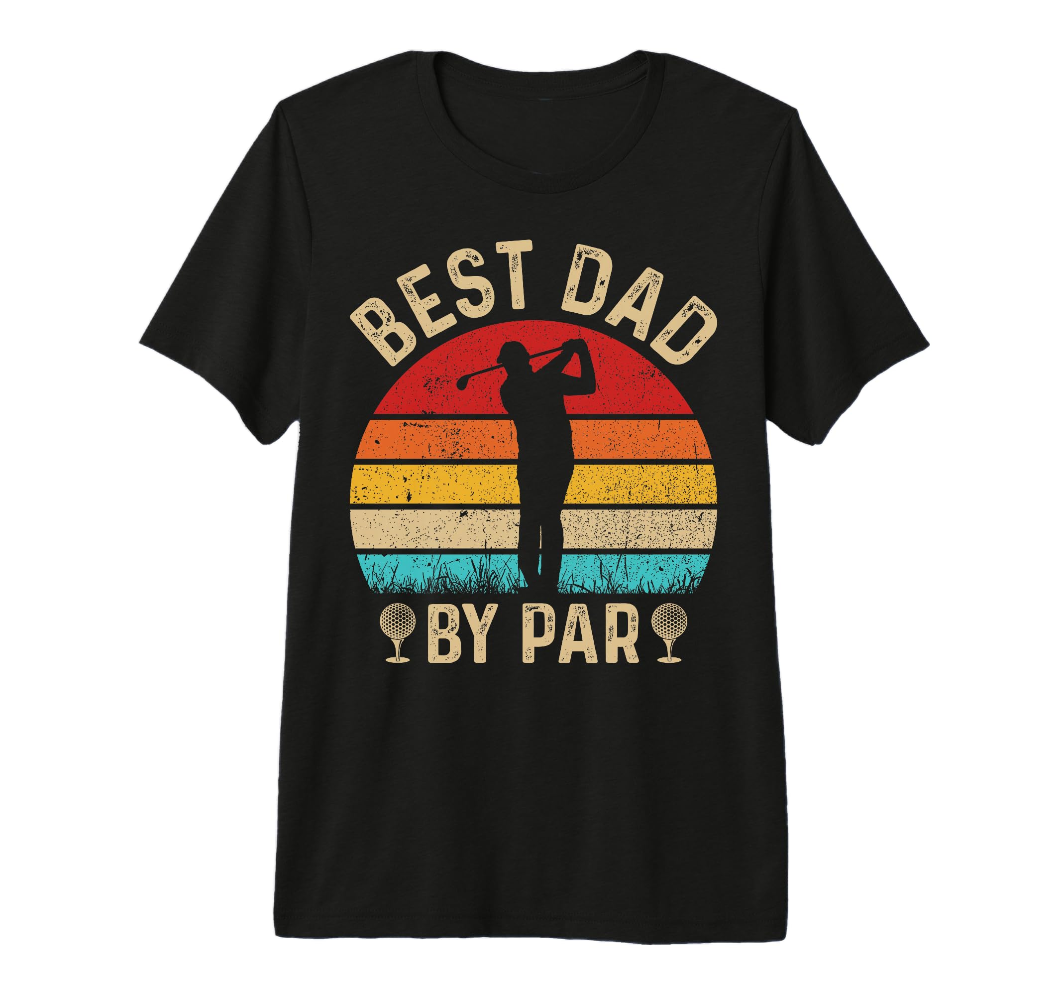 Best Dad Par Fathers Day Golfing Golf T-Shirt - Trendy Graphic for Adults - T-Shirt, Sweatshirt, Hoodie