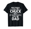 Chuck Gift Name Funny Fathers Day T-Shirt - Custom Art Print Men Women - T-Shirt, Sweatshirt, Hoodie