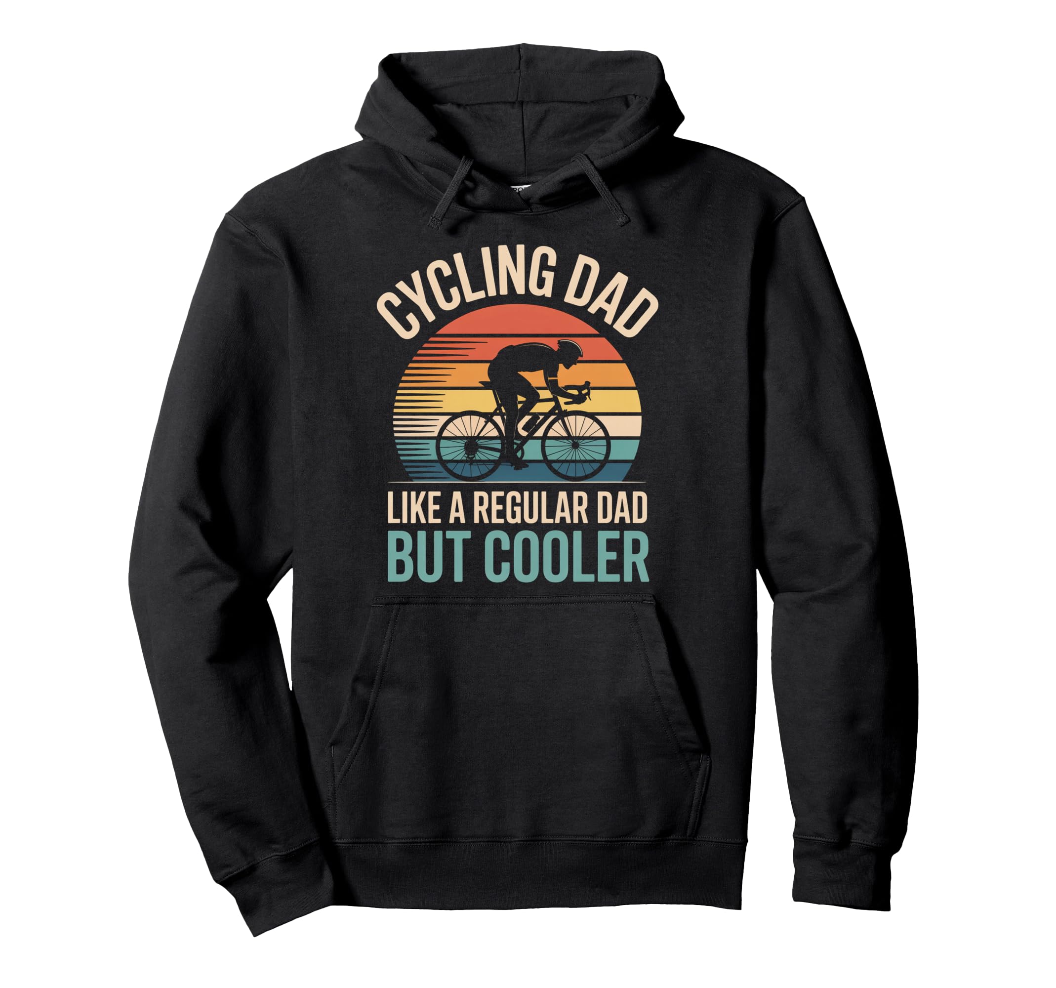 Cycling Dad Like Regular Dad But Cooler Hoodie - Custom Art Print Men Women - T-Shirt, Sweatshirt, Hoodie