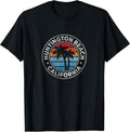 Huntington Beach California CA Vintage Graphic Retro - Adult & Kids T-Shirts, Sweatshirts & Hoodies apparel design preview 1