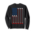 Us Flag Golf Golfer Golfing Dad Sweatshirt - Streetwear Style for Adults - T-Shirt, Sweatshirt, Hoodie