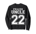 Number 22 Custom Proud Soccer Sweatshirt - Fun Novelty Design Men Women - T-Shirt, Sweatshirt, Hoodie