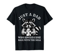 Father Just Dad Who Always Comes Back T-Shirt - Minimalist Print Unisex - T-Shirt, Sweatshirt, Hoodie