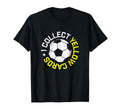 I Collect Yellow Cards Funny Soccer T-Shirt - Minimalist Print Unisex - T-Shirt, Sweatshirt, Hoodie